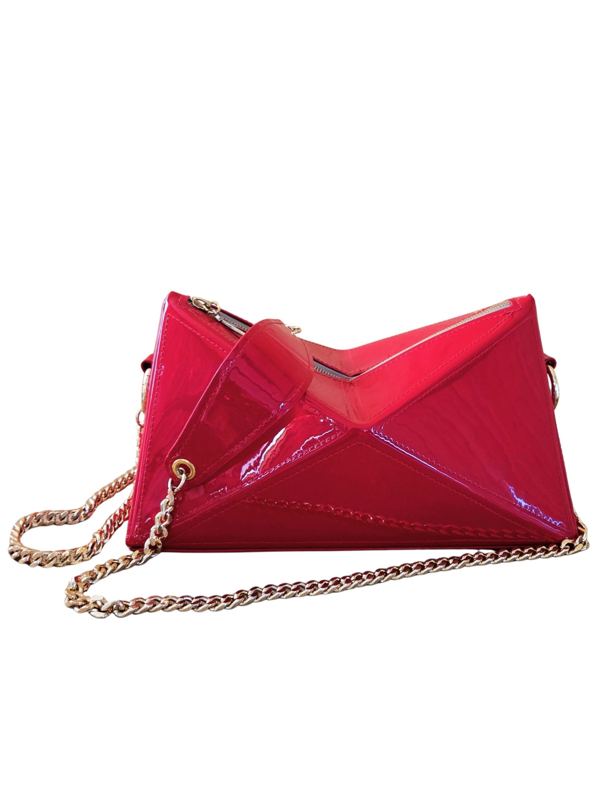 Bolso Prismat Naledre Pasión Construida Piel Rojo Charol (1) Prismat - Imagen 1